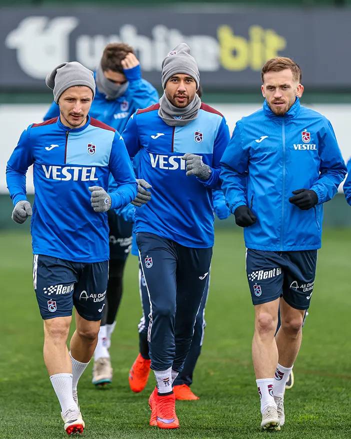 Trabzonspor Pendikspor maçı hazırlıklarını tamamlandı 7